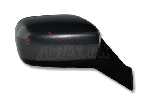 Mazda-5 CR19 (2005-2010) Right Side Electric Heated Door Mirror Galaxy Grey 32S