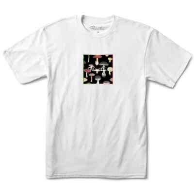 PRIMITIVE Men's S/S T-Shirt FUNGI BOX TEE - White - Large - NWT