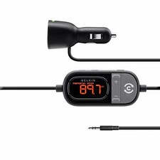 Belkin TuneCast Auto Universal HandsFree w/ AUX  F8Z439-P iPhone iPad Galaxy