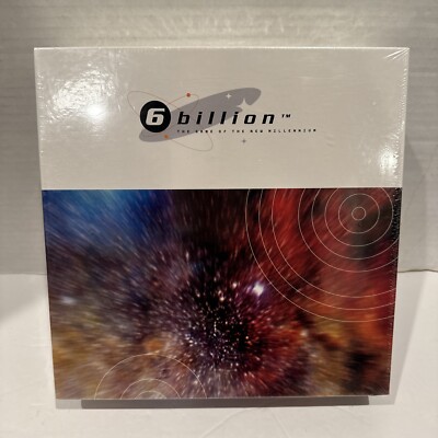 6 Billion - Board Game New Factory Sealed Board Not Bored Games. 