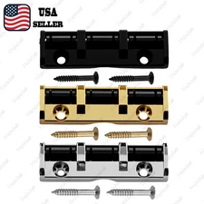 43mm Guitar Roller Nut 3 Colors 6 String with Screws Fit for Strat Tele Guitar