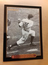 1993 Score Pinnacle Collector's Tin Joe DiMaggio #4 HOF, New York Yankees,OF(NM)
