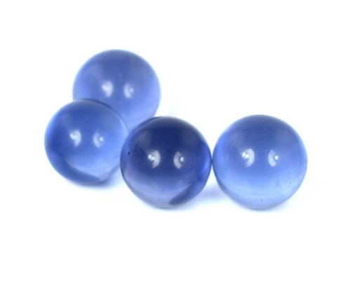 64 Ct/4 Pcs Tanzania Blue Tanzanite Gemstone Ball Lot Round Shape GH303 - Picture 4 of 6