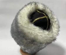 Handmade Papakha Faux Fur Army Hat