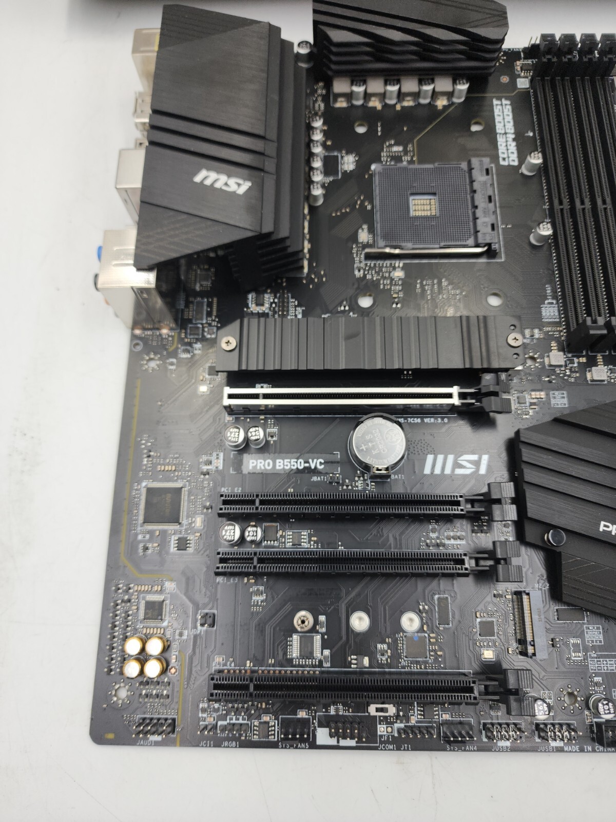 MSI PRO B550VC ProSeries Motherboard (AMD AM4, DDR4, ATX) NOT WORKING