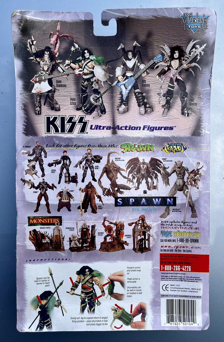 KISS - McFarlane Ultra Action Figures 1997, FULL SET OF 4 *Rare