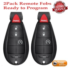 2 For 2009 2010 2011 2012 Dodge Ram 1500 2500 3500 New Remote Start Car Key Fob