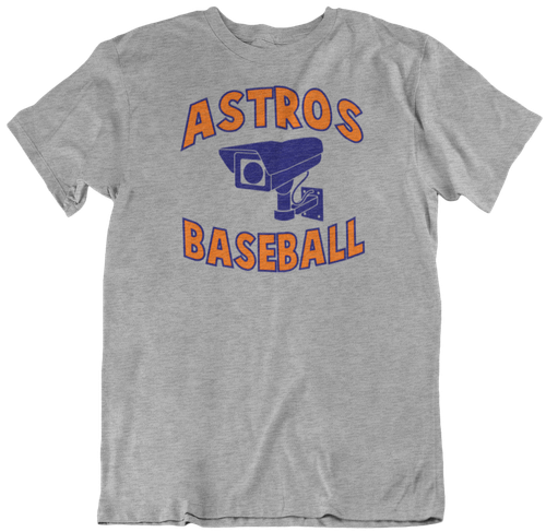ASTROS BASEBALL T-SHIRT funny cheating 