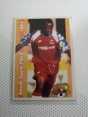 Carte N° 237 Abedi Ayew Pelé Milieu Trophée Official Football Cards