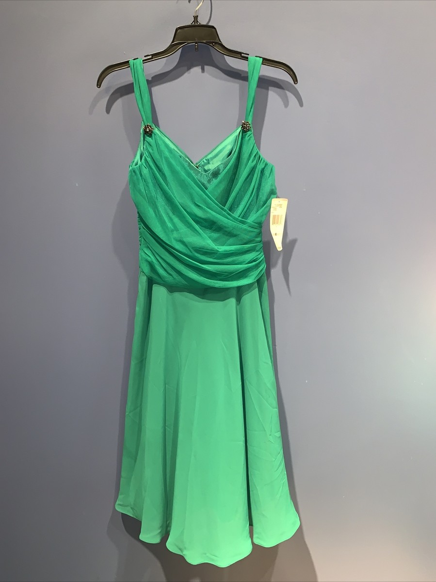 evan picone green dress Womens 6 Green Dress, Vintage Evan Picone, Crystals, NWT $109