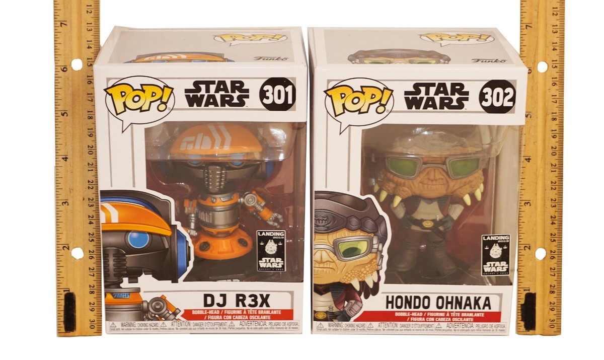 SF・ファンタジー・ホラー Funko POP! DJ R3X HONDO OHNAKA STARWARS Disney Star Wars Galaxys Edge Landing - DJ R3X + Hondo
