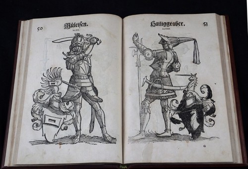 ADEL RITTER PATRIZIER WAPPEN GESCHLECHTERBUCH HOLZSCHNITTE AMMAN FEYERABEND 1580 - Picture 8 of 13
