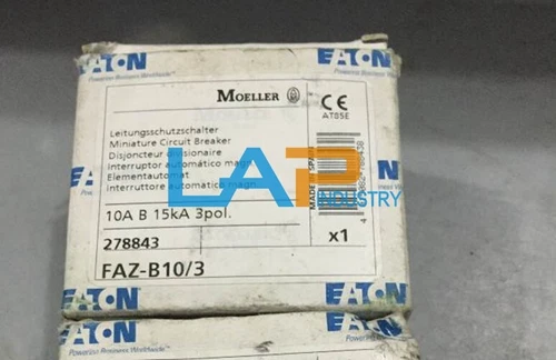 1PCS NEW FOR MOELLER Miniature circuit breaker FAZ-B10/3 10A 3P 15KA