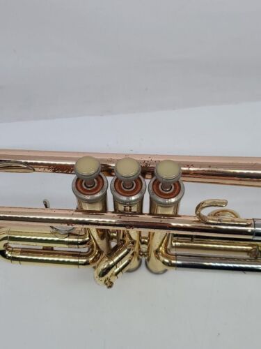 YAMAHA Trumpet YTR-333 Red Bell Used Playable w/HardCase From Japan Made USED - Picture 4 of 13