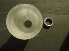 1 HARBOR BREEZE CEILING FAN REPLACEMENT CHANDELEIR  SHADE MARBLE