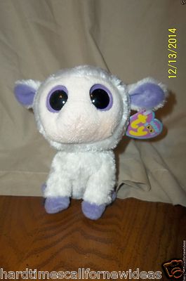 Ty Beanie Boos Clover Approx 5'' Lamb Stuffed Animal Toy With Tag