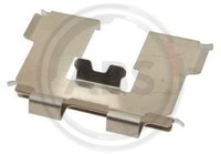 A.B.S. 1717Q ZubehöRsatz, Scheibenbremsbelag Hinten FüR Hyundai