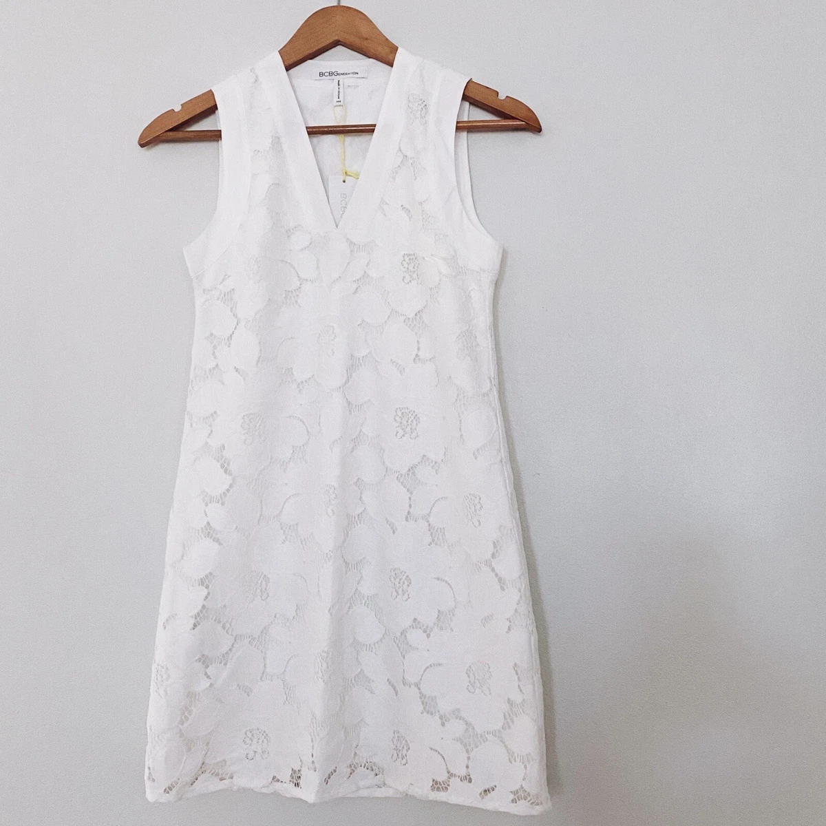 Bcbg eyelet dress cheap