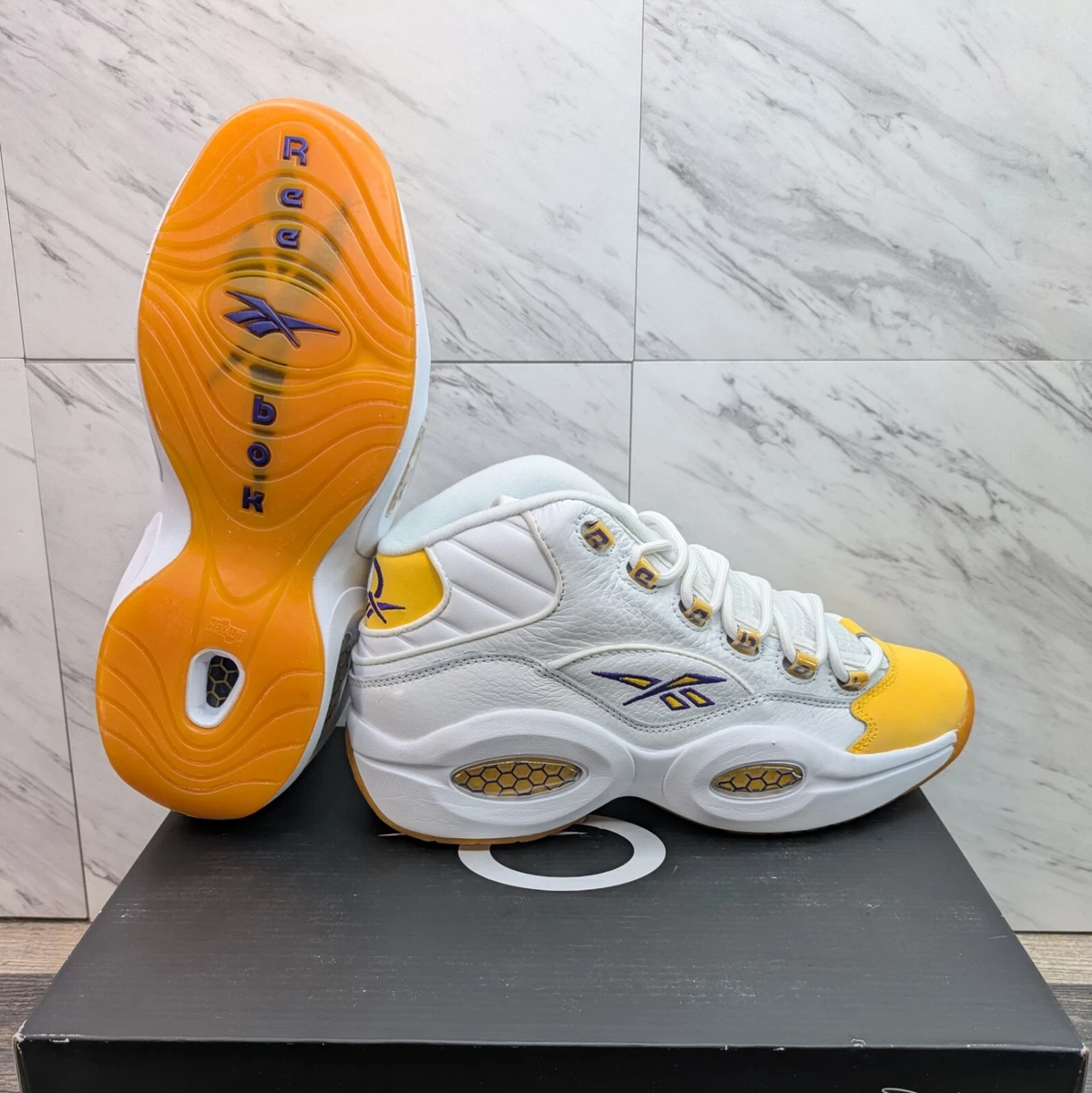 クエスチョンミッド　Yellow Toe コービー REEBOK QUESTION MID YELLOW TOES | KOBE BRYANT SNEAKER FREE AGENCY