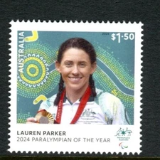2024 Paris Olympic Paralympian Of The Year Lauren Parker MUH $1.50 stamp