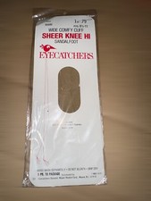 EYECATCHERS Sheer Knee HI  s Vintage 1979 Color Khaki 8 1/2 - 11