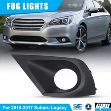 Driver Side Fog Light For 2015 2016 2017 Subaru Legacy Replacement Cover Bezel 
