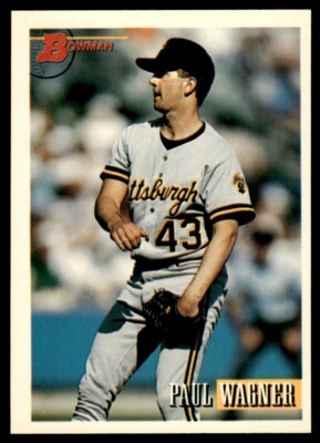 1993 Bowman #458 Paul Wagner Pittsburgh Pirates