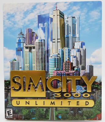 Sim City 3000 Unlimited | PC CD ROM BIG BOX | eingeschweißt SEALED