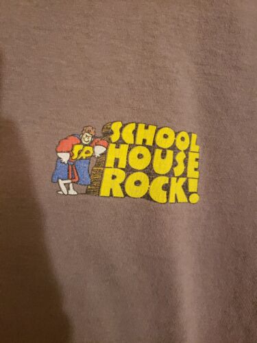 Vintage School House Rock Conjunction Junction, 1995 T Shirt XL Single Stitch. - Picture 2 of 11