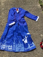 Disfraz de Mary Poppins Vestido Elegante Edad 7-8 Disney RUBÍES