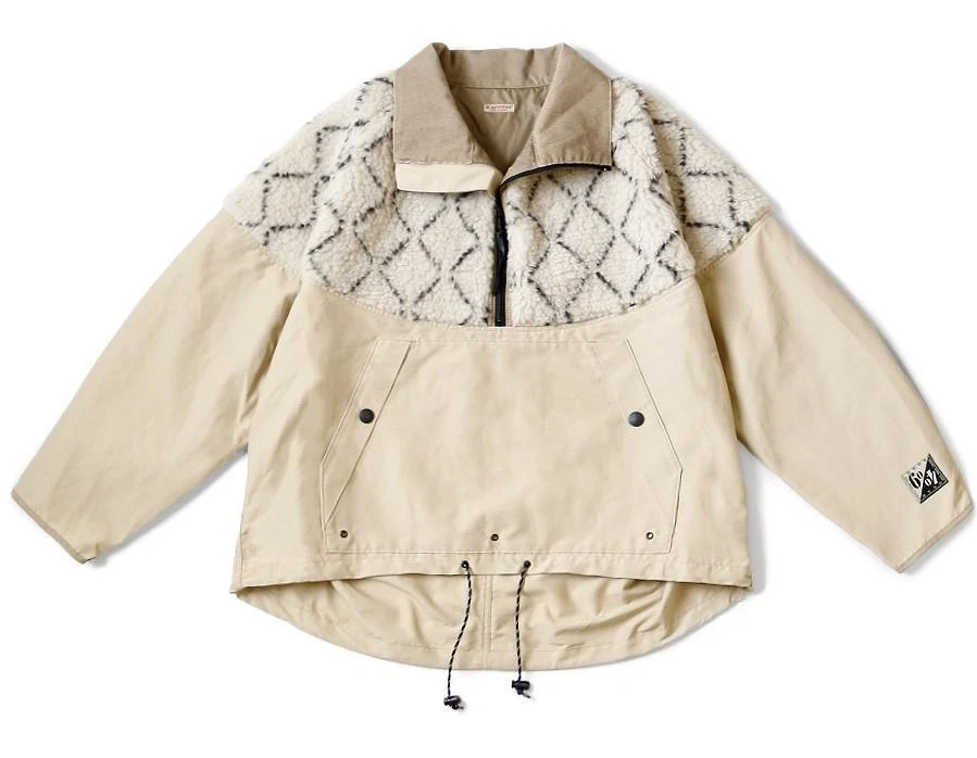 Cream clearance anorak jacket