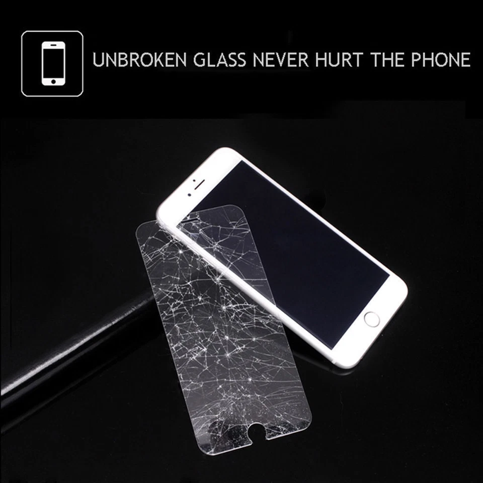 Wholesale Lot of 10 Pieces Premium 9H Tempered Glass For iPhone X 10 BEST VALUE! - Image 4 of 4