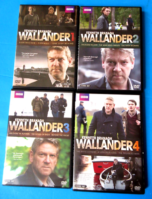 Wallander: The Complete Collection 1 2 3 4 - 8 DVDs 883929558162| eBay