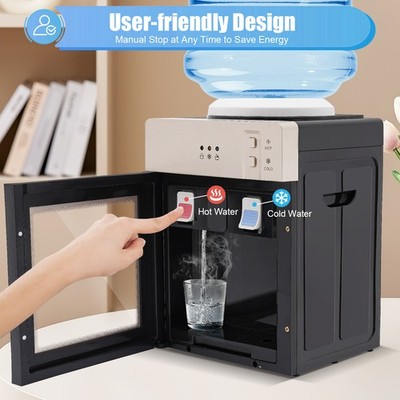 Home Office  Hot and Cold Water Cooler Top Loading Water Dispenser US