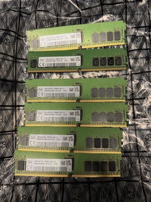 SK hynix 96GB 6x16GB DDR4-3200 ECC RDIMM 2Rx8 HMA82GR7DJR8N-XN