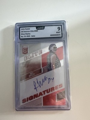 Panini Donruss Elite 2023 WWE Rhea Ripley auto
