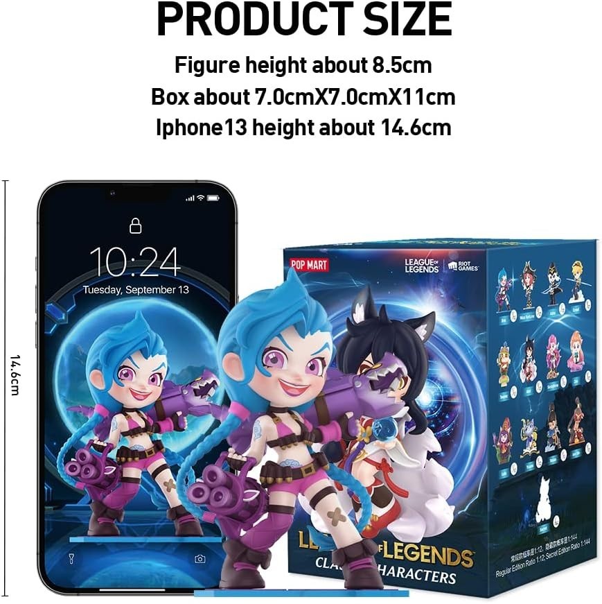 ゲームキャラクター POP MART League of Legends POP MART League Of Legends Midlane Icons Series Confirmed Figurine