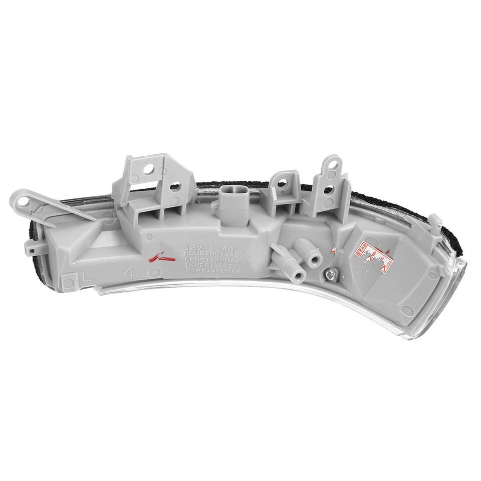 For Toyota Prius 2009-2015 LED Clear Mirror Indicator Light Driver Side Right - Image 4 of 4