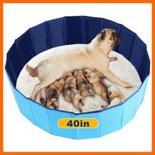 Whelping Pen for Dogs, Foldable Birthing Pool for Dogs, Whelping Box for Dogs...