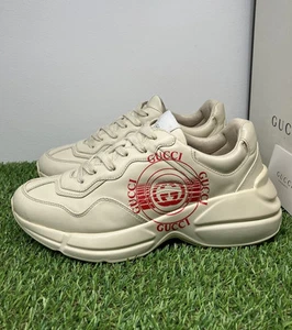 Taille 6 G (6,5 US) Gucci Rhyton « Disque à emboîtement » BON ÉTAT !