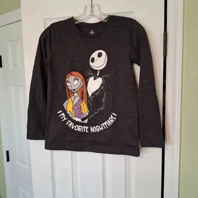 Halloween Pesadilla Antes De Navidad Disney Camisa Niños Talla 10-12 - Imagen 1 de 3