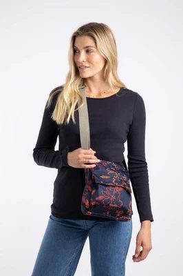 Weird Fish Kait Printed Cross Body Bag