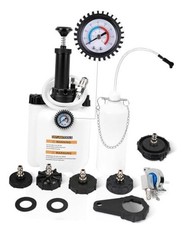 Upgraded 3L Brake Bleeder Kit, One-Person Operation with 3L Pressure Pump, 1L