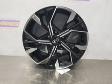 25 2025 HYUNDAI SONATA SEL 17X7 WHEEL 5 SPOKES BLACK SEE IMAGES