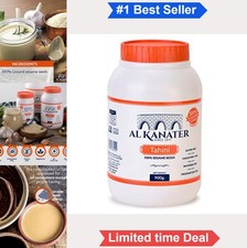 Tahini Sesame Paste 2 LB 32 Oz 100 Percent Natural Ground Sesame Seeds for