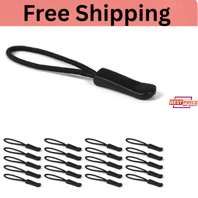 #ad 20pcs Zipper Pull Zipper Pulls Replacement Puller Helper Zip Zipper Pulls Zipper $6.96