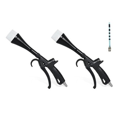 Hard Air Dusters Brush With Adjustable Airflows For Car Electronics Home