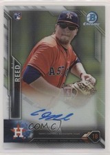 2016 Bowman Chrome Rookie Auto Refractor 191/499 AJ Reed #BCAR-AR Auto fm0