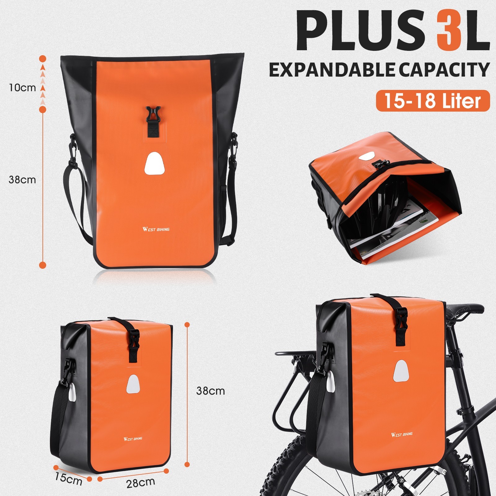 Rack Bag Orange