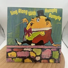Antique Sing Along With Humpty Dumpty Vintage Record Album